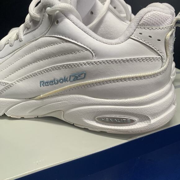 Reebok Women’s Walking Shoes Gratify Ultra Size 8.5 Wide White Leather Shoes - Picture 8 of 14